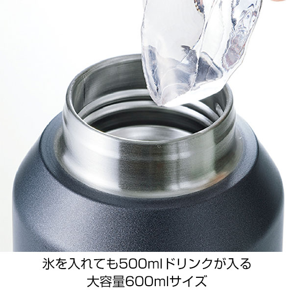 真空ステンレス炭酸ボトル