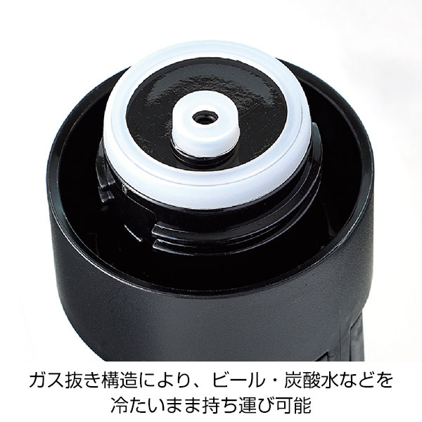 真空ステンレス炭酸ボトル