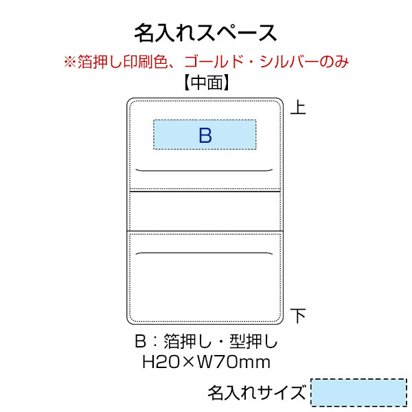リサイクルカードケース(ネイビー)