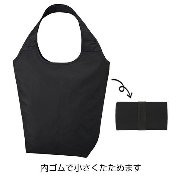 テントクロス保冷温マルシェトート(ブラック)