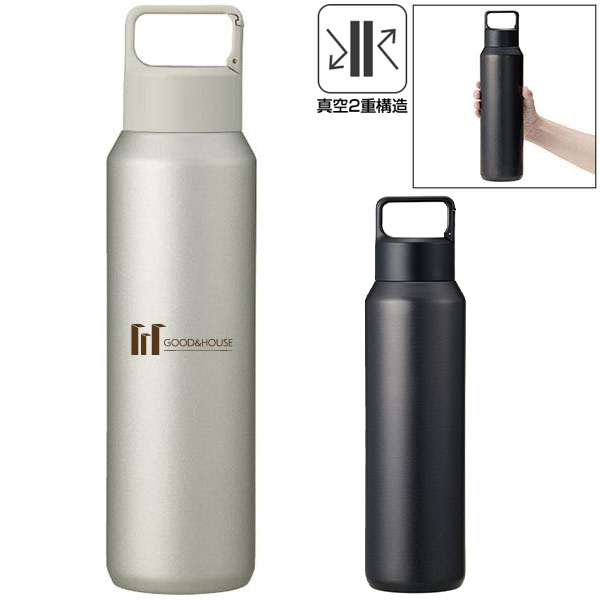 真空セラミック炭酸ボトル(800ml)