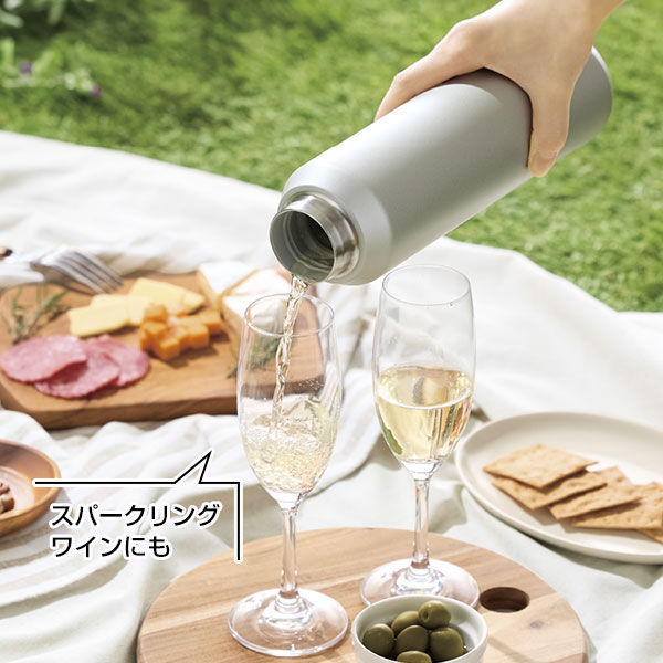 真空セラミック炭酸ボトル(800ml)
