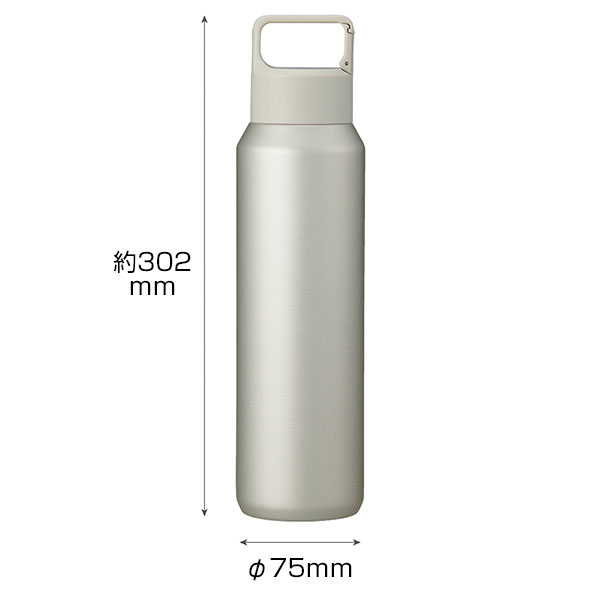 真空セラミック炭酸ボトル(800ml)