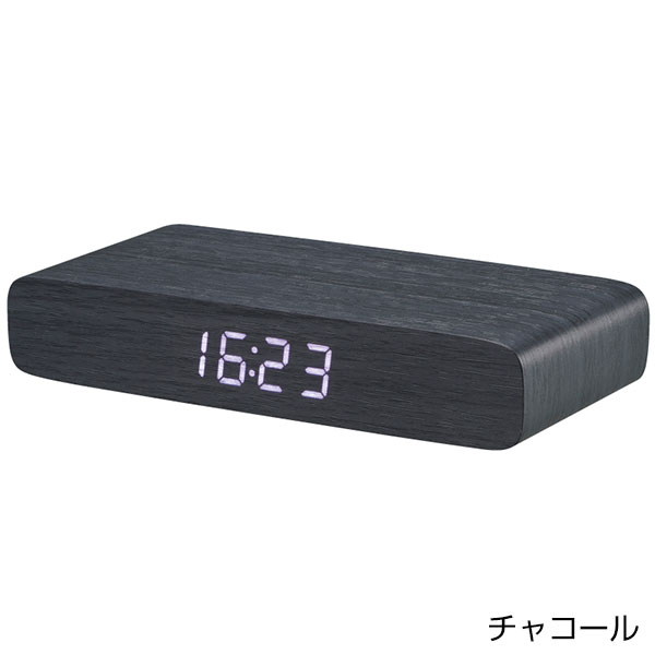 ウッドワイヤレスチャージャークロック(10W)