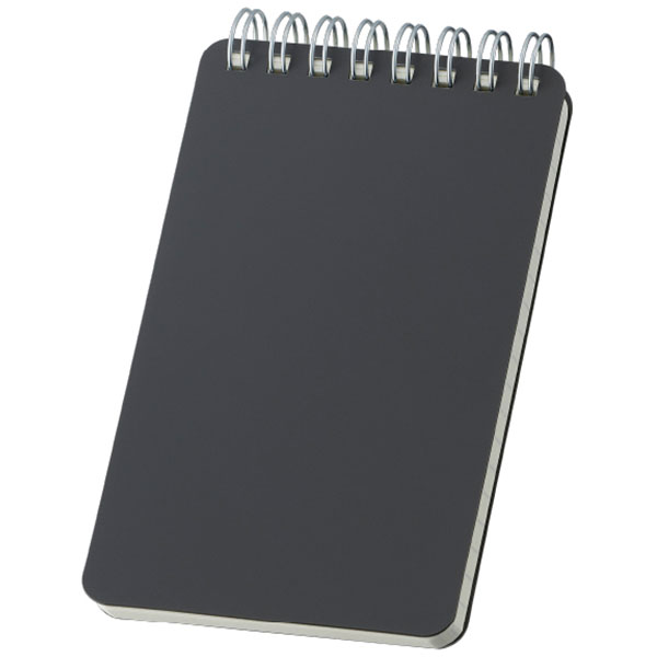 リサイクルPPカバーメモ(チャコール)