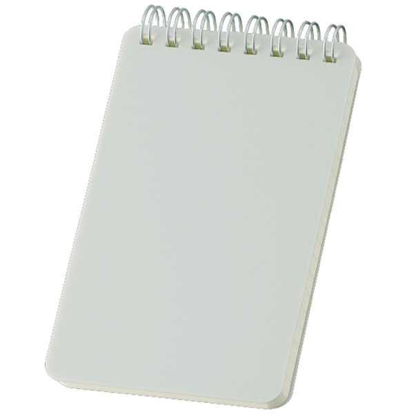 リサイクルPPカバーメモ(グレー)