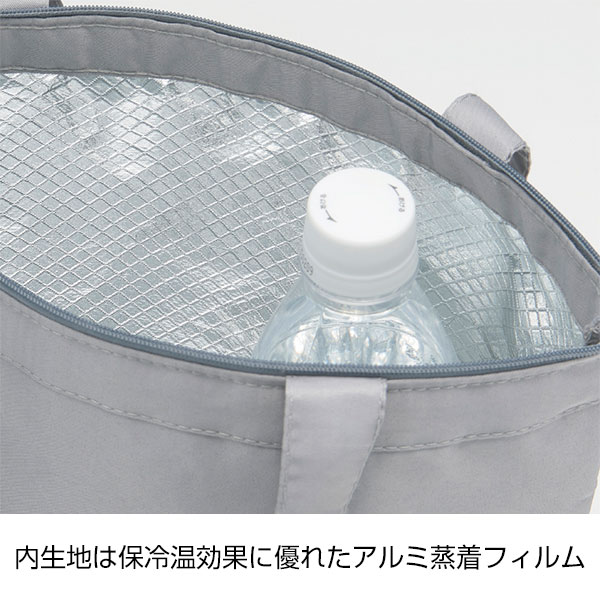 ソフトRe:PET保冷温ミニバッグ(グレー)