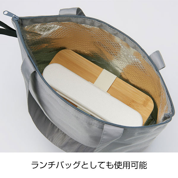 ソフトRe:PET保冷温ミニバッグ(グレー)