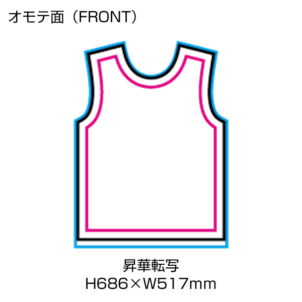 イージーオーダーポリエステルTシャツ（M）ホワイト
