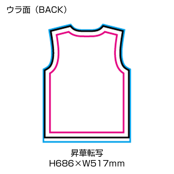 イージーオーダーポリエステルTシャツ(M)ホワイト
