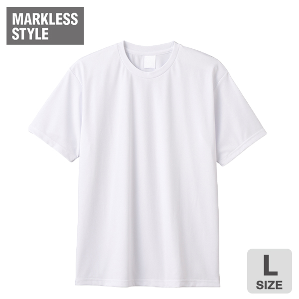 イージーオーダーポリエステルTシャツ（L）ホワイト