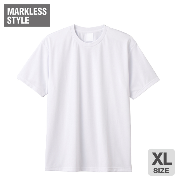 イージーオーダーポリエステルTシャツ（XL）ホワイト