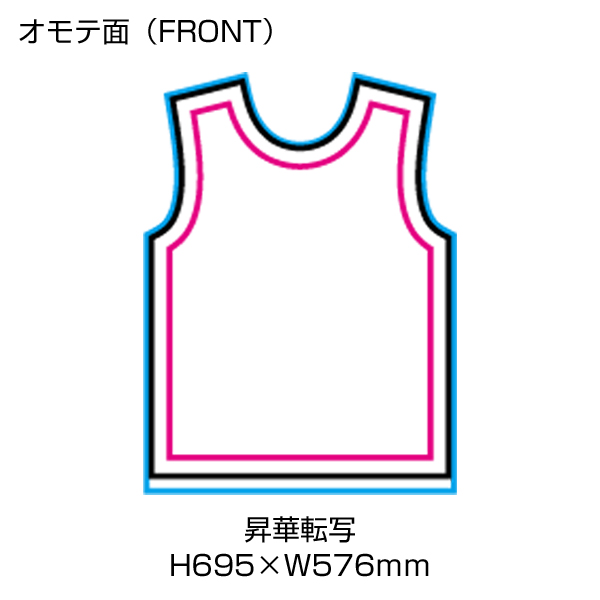 イージーオーダーポリエステルTシャツ　オーバーサイズ（M）ホワイト