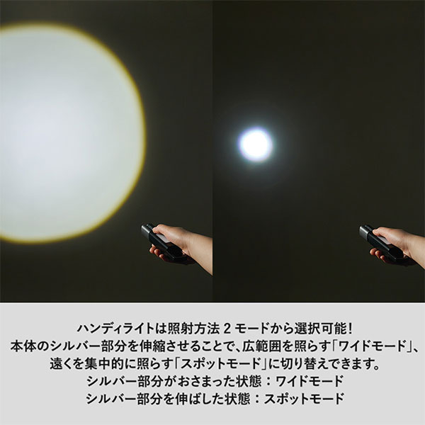 LED 2WAYハンディライト