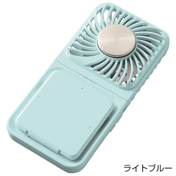 スマホスタンド付冷却プレートUSBファン