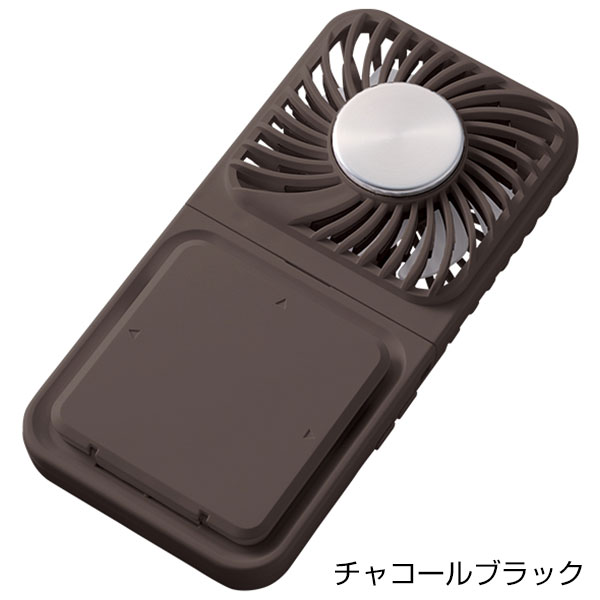 スマホスタンド付冷却プレートUSBファン