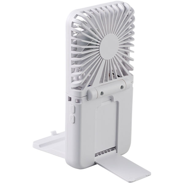 スマホスタンド付冷却プレートUSBファン