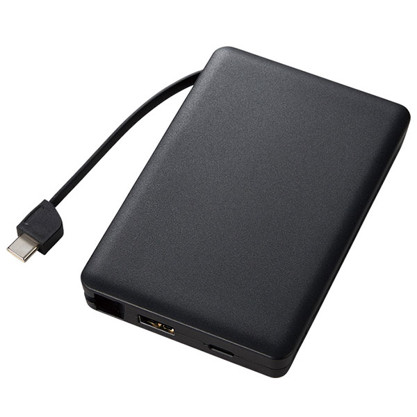 PD急速充電コードインモバイルチャージャー10000(全面印刷対応)