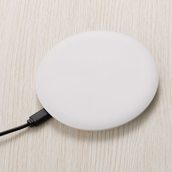 全面印刷できるワイヤレス充電器　ラウンド　10W