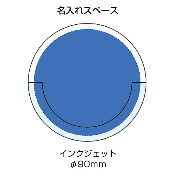 クリアワイヤレス充電器　ラウンド　10W