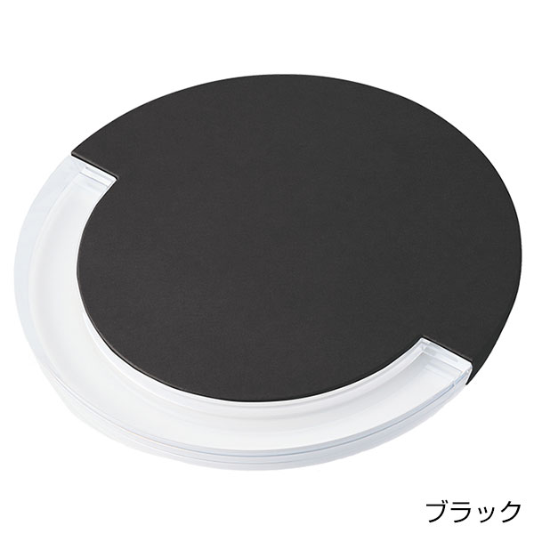 クリアワイヤレス充電器　ラウンド　10W