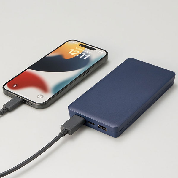 全面印刷できるモバイルチャージャー10000　スクエア