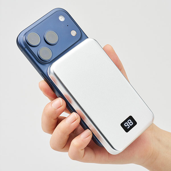 マグネット対応準固体電池モバイルチャージャー5000
