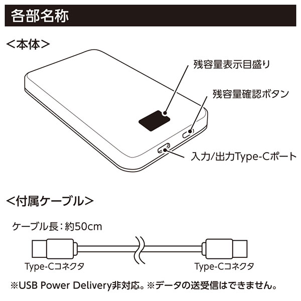 マグネット対応準固体電池モバイルチャージャー5000