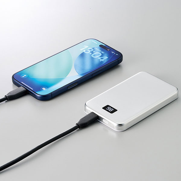 マグネット対応準固体電池モバイルチャージャー5000