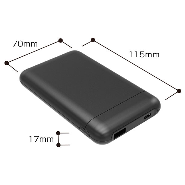 PD20W準固体電池モバイルバッテリー10000