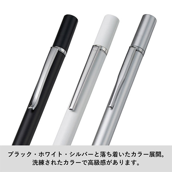 ボールペン付クリアディスク型タッチペン（再生ABS）