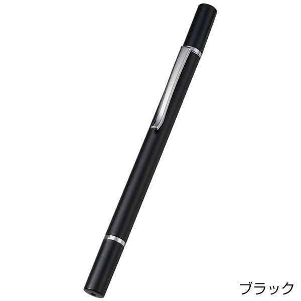 ボールペン付クリアディスク型タッチペン（再生ABS）