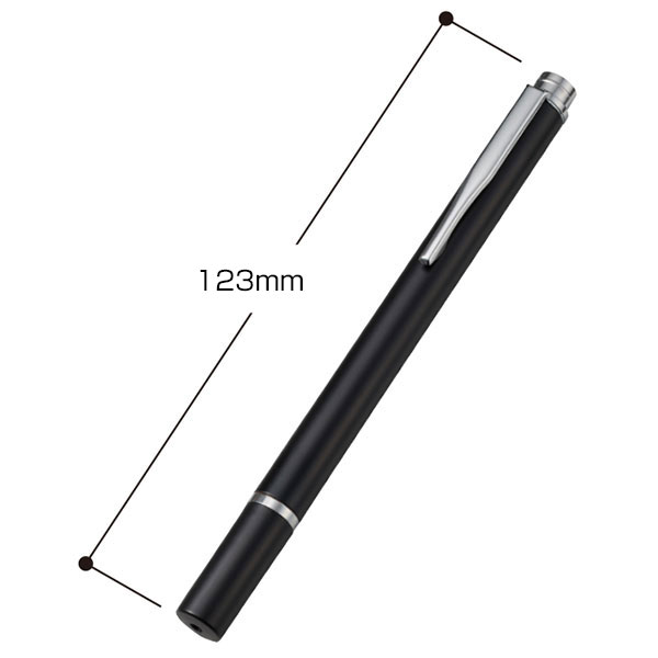 クリアディスク型タッチペン(再生ABS)