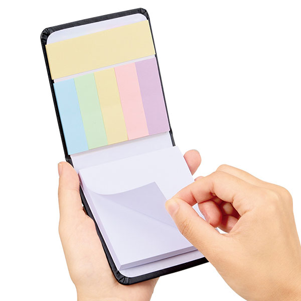 合皮カバー付箋セット(S)