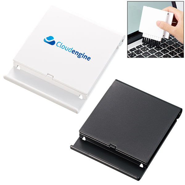 スマホスタンドにもなるPC2WAYクリーナー