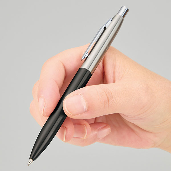 メタルツートーンボールペン(再生ステンレス)