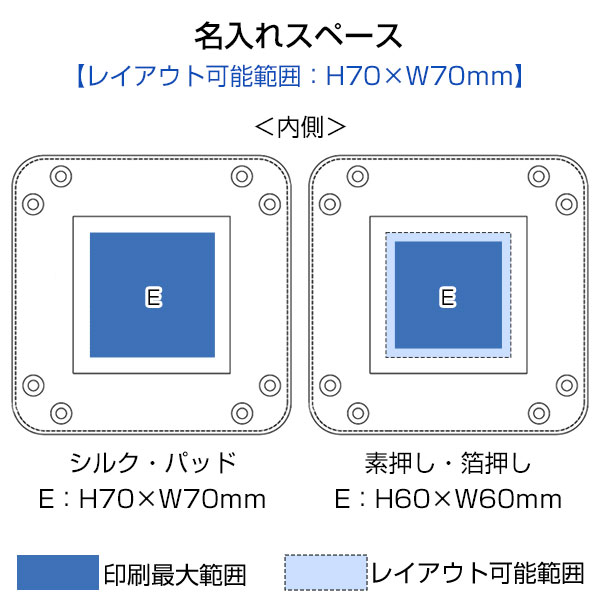 レザースタイルボタントレイ
