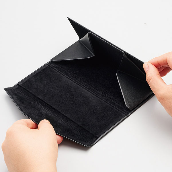 レザースタイルメガネケース