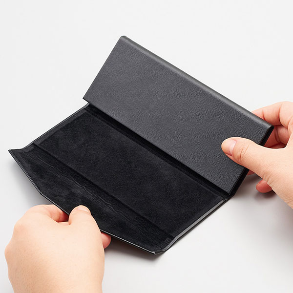 レザースタイルメガネケース