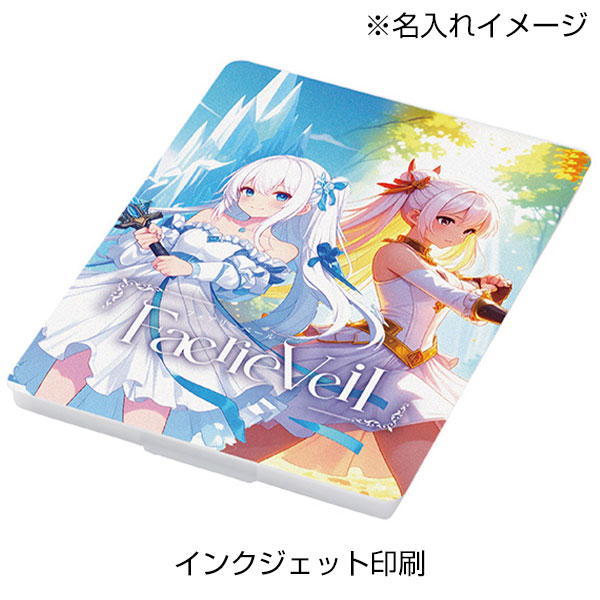 全面印刷できるマットスクエアミラー(S)