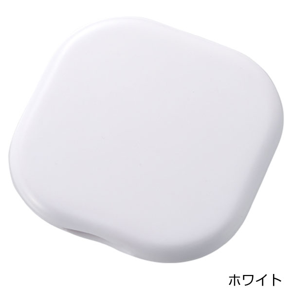 コーム付コンパクトミラー　スクエア