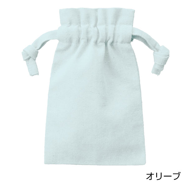 厚手コットンフリル巾着(SS)