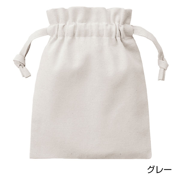 厚手コットンフリル巾着(S)