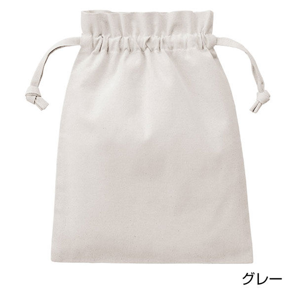 厚手コットンフリル巾着(M)