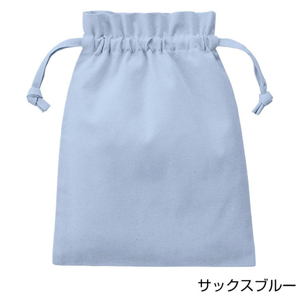 厚手コットンフリル巾着(M)
