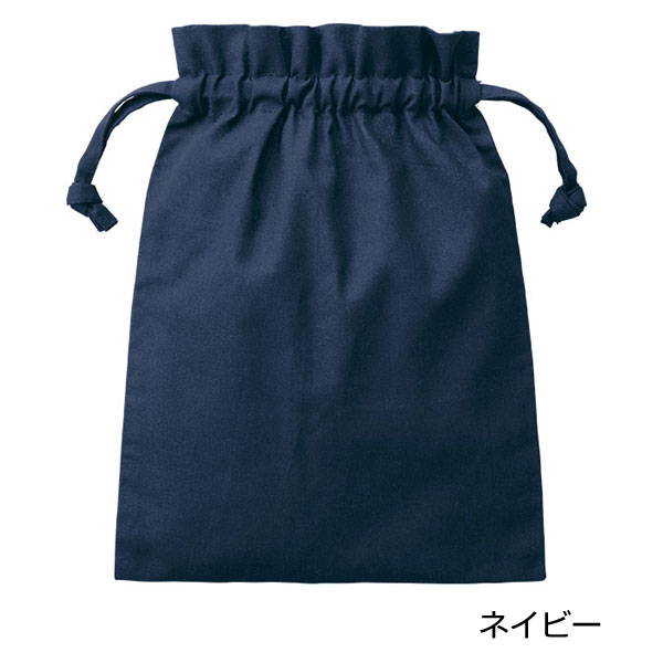 厚手コットンフリル巾着(M)