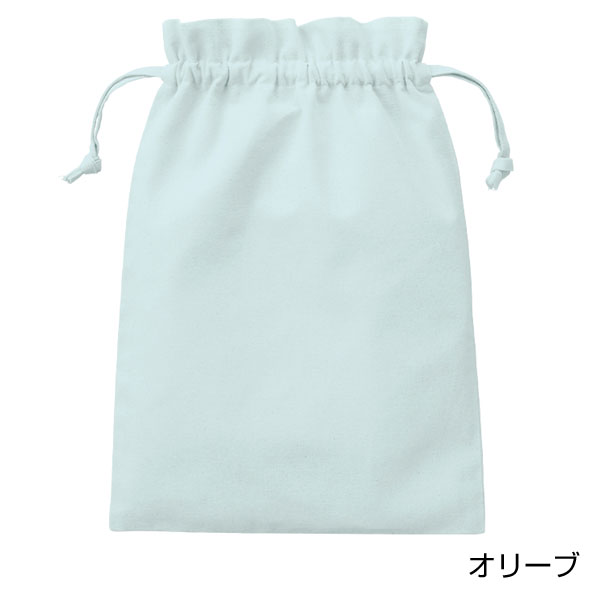 厚手コットンフリル巾着(L)