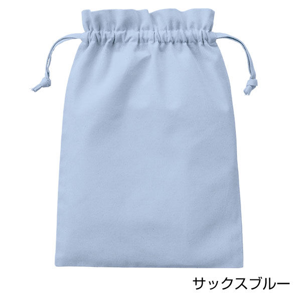 厚手コットンフリル巾着(L)