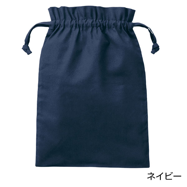 厚手コットンフリル巾着(L)