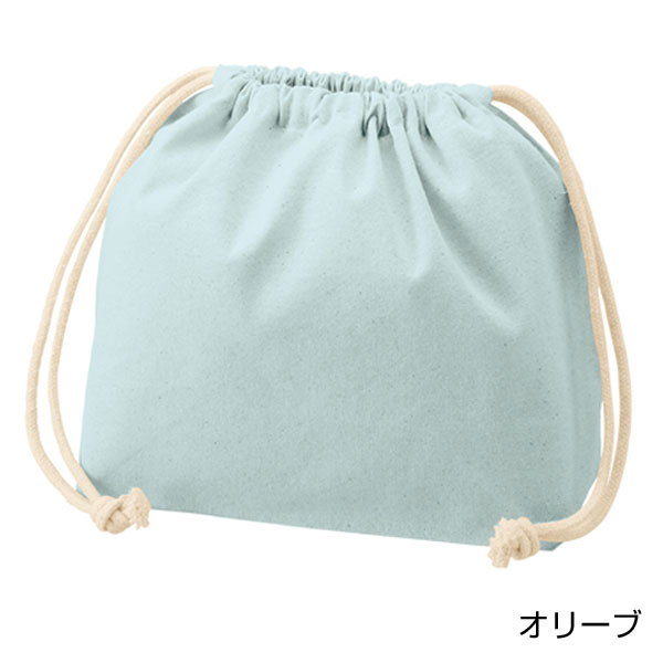 厚手コットンポーチ巾着(M)